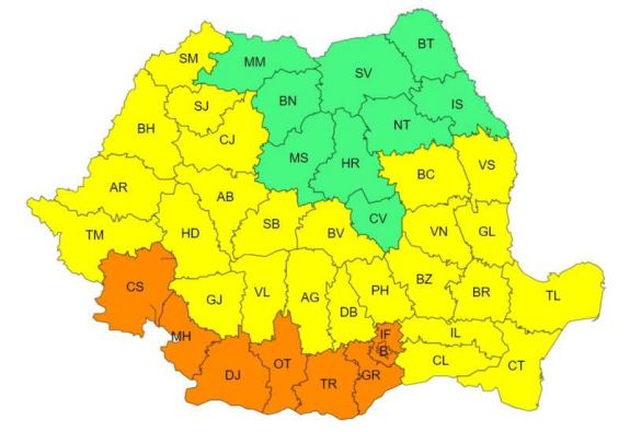 Narancssárga és sárga riasztás: 39 fok is lehet pénteken