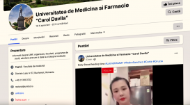 Kompromittálták az orvosi egyetem hivatalos Facebook-oldalát