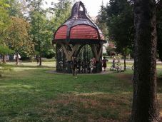 Újra megnyitották a csíkszeredai központi park ivóvízpavilonját