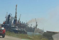 Négyen haltak meg a midiai hajótűzben