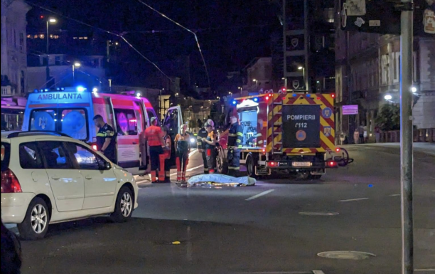 Halálra gázoltak egy biciklist Kolozsvár belvárosában