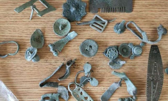 Régészeti leleteket próbált meg kicsempészni az országból egy német állampolgár