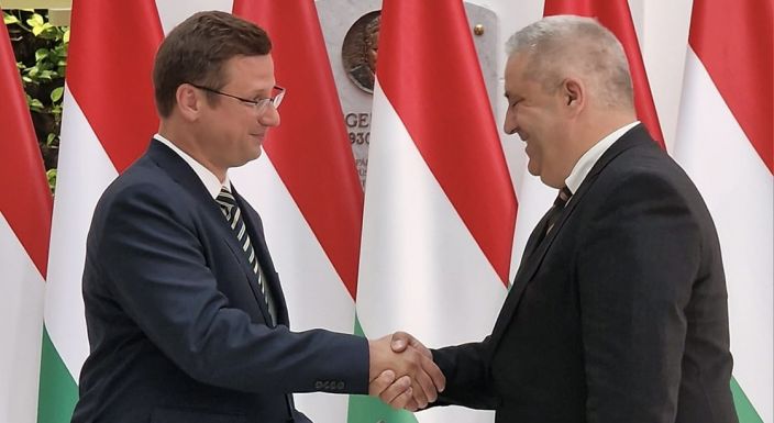 Magyar Arany Érdemkereszttel tüntették ki Sófalvi Szabolcs marosszentgyörgyi polgármestert
