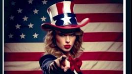 Taylor Swift hamis fotóival kampányol Trump