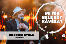 Mi fér bele egy kávéba? Bodrogi Gyulával, a Nemzet Színészével beszélgetünk szombaton 11 órától a Maszol YouTube-csatornáján