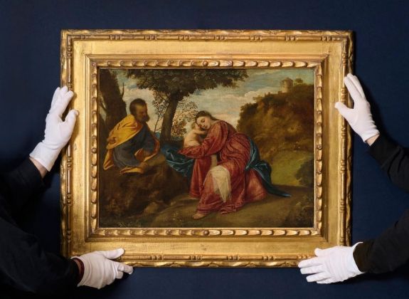 Rekordösszegért árverezték el a műanyag zacskóban talált Tiziano-festményt