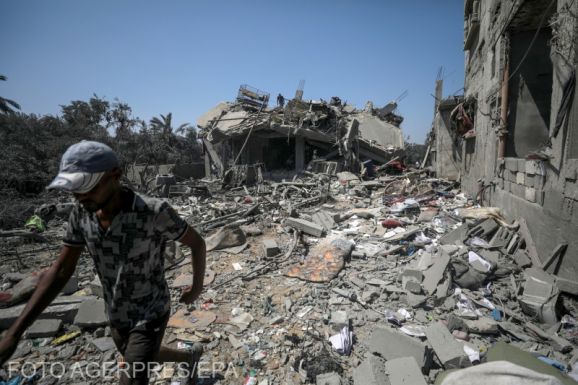 Iskolát ért támadás Gázában, sok az áldozat