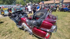 Jó hangulatban zajlik a kézdivásárhelyi motorostalálkozó