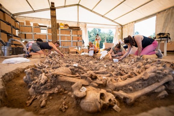 Tömegesen kaszabolhatták le a letérdeltetett foglyokat a mohácsi csata után