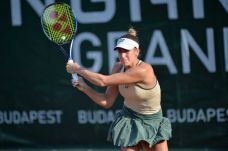 Tenisz: Bondár Anna győzelemmel kezdte a budapesti tornát