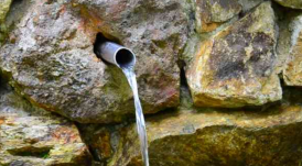 Eldugult a fortyogói borvízforrás, takarítják