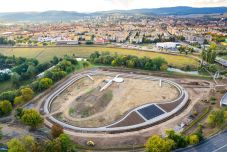 Végéhez közeledik a sepsiszentgyörgyi állomási tó szabadidős központtá alakítása