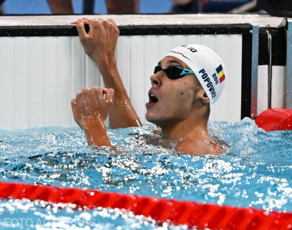 David Popovici olimpiai bajnok!
