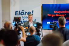 Magabiztosan újrázott Soós Zoltán Marosvásárhelyen 