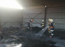 Maros megye: tűz ütött ki a Balavásár melletti szénüzemben