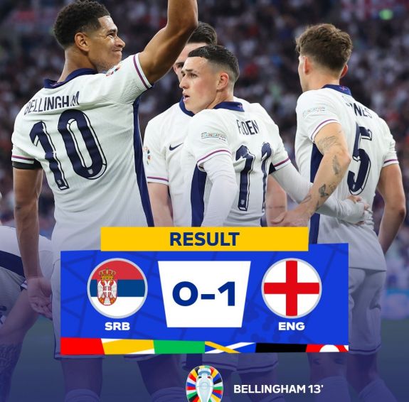 Foci Eb: Utcai verekedés előzte meg az angolok meccsét, egy góllal győzték le a szerbeket