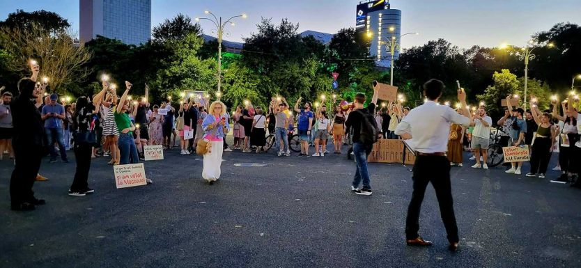 Negyedik napja tüntettek a civilek a korrekt választásokért