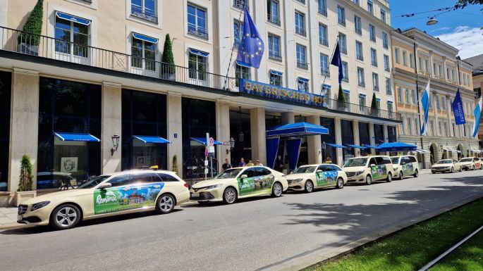 Német taxik reklámozzák Romániát a futball-Eb idején, Marcel Ciolacu Markus Södert is meginvitálta