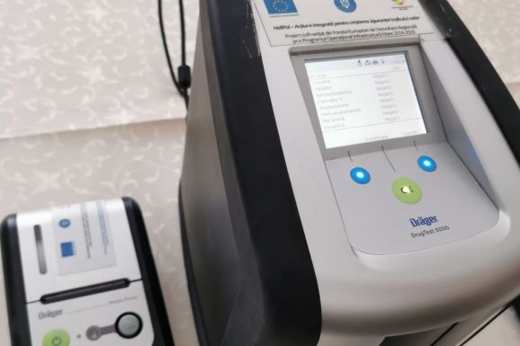 Drogtesztet feldolgozó készülékeket kapott a Hargita Megyei Rendőr-főkapitányság