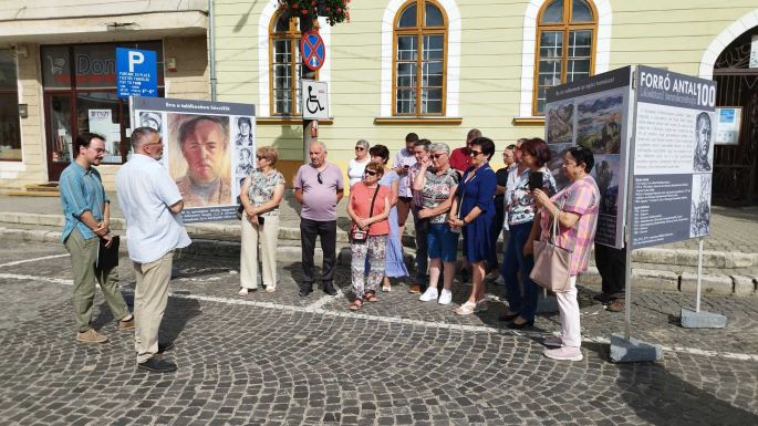 Forró Antal képzőművészre emlékeztek Kézdivásárhelyen