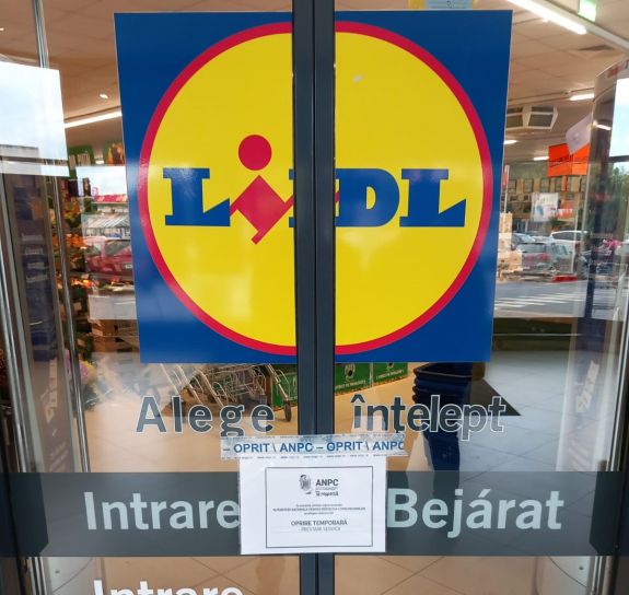 Egeret találtak a Lidl radnóti raktárában és az egyik marosvásárhelyi áruházában 