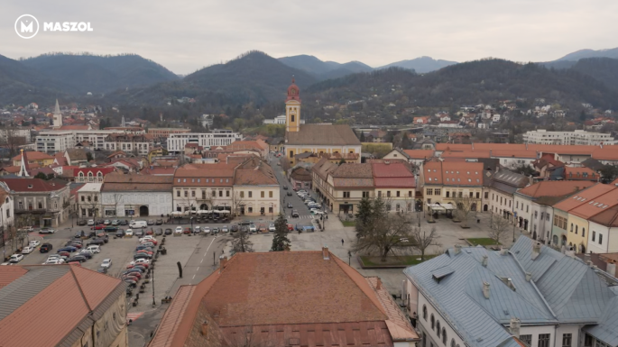 Erdély legjei: Nagybánya történelmi központja