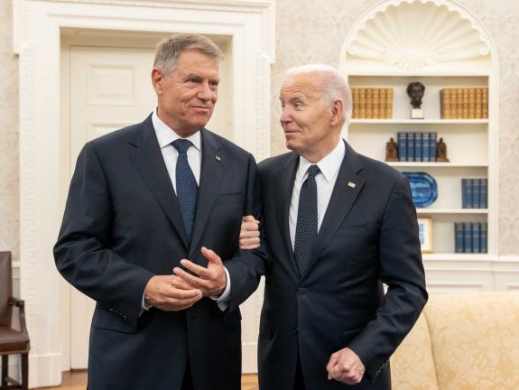 Iohannis a NATO-főtitkári jelöltségéről tárgyalt az amerikai elnökkel