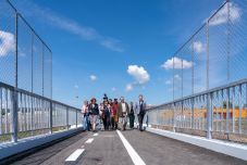 Új híd köti össze a sepsiszentgyörgyi városrészeket