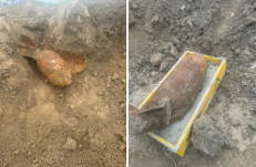 Egy 100 kilogrammos repülőbombát találtak Szatmárnémetiben