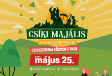 Idén is lesz Csíki Majális: előadásokkal, gyerekfoglalkozásokkal várják a családokat