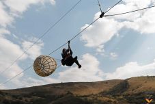 Megnyitották a kötélpályát a Kolozsváriak erdejében