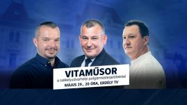 Székelyudvarhely polgármesterjelöltjei vitáznak az Erdély TV-ben 