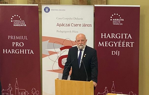 Hargita Megyéért-díjjal tüntették ki Burus-Siklódi Botondot