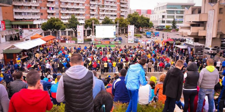 Óriáskivetítő előtt szurkolhatnak a szatmáriak a futball-Eb mérkőzésein