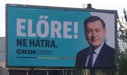 Zavarja az AUR-t Crin Antonescu magyar nyelvű plakátja