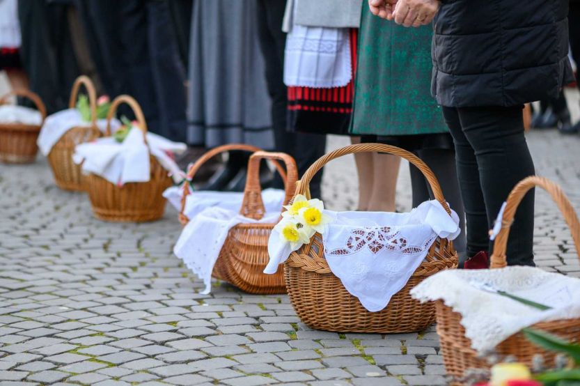 Ilyen volt a húsvétvasárnapi ételszentelés Sepsiszentgyörgyön (VIDEÓ)