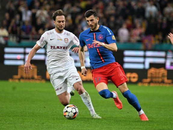 Szuperliga: ötgólos rangadón maradt alul a Kolozsvári CFR Bukarestben