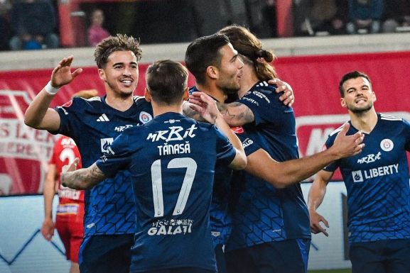 Szuperliga: nem volt esélye a Sepsi OSK-nak a galaciak ellen