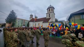 Visszafogott részvétellel zajlott Kézdivásárhelyen Románia nemzeti ünnepe (VIDEÓ)