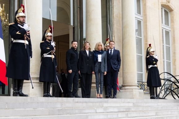 Macron-Zelenszkij találkozó: Oroszország fejezze be a háborút!