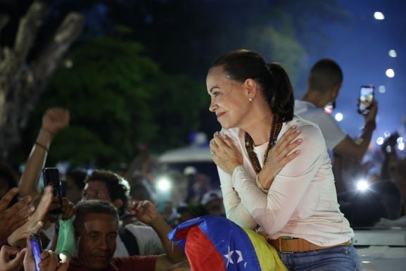 A szabad és demokratikus Venezueláért szólalt fel a Nobel-békedíj kitüntetettje