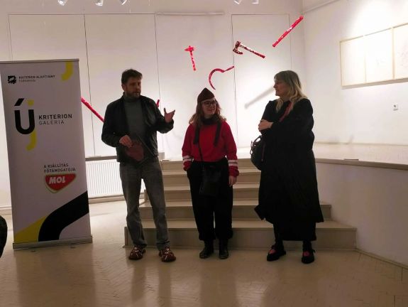 Magdalena Pelmuș tárlatával zárta az évet a csíkszeredai Új Kriterion Galéria
