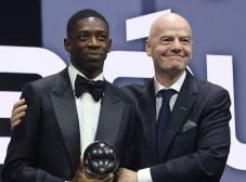 A FIFA-nál is Dembélé lett az év játékosa