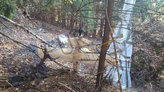 Rejtélyes drón zuhant az erdőbe Argeş megyében – Ejtőernyővel és „házi készítésű szerkezettel” van felszerelve