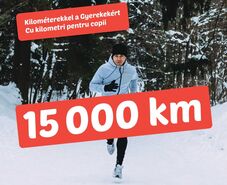 Tizentötezer kilométer futás a gyerekekért: Háromszéken mozgásból lett adomány