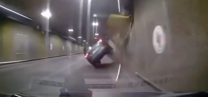 Fedélzeti kamera rögzítette a súlyos balesetet (VIDEÓ)