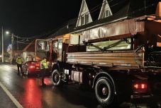 Ittasan vezetett – hídfőnek csapódott Hargita megyében egy sofőr