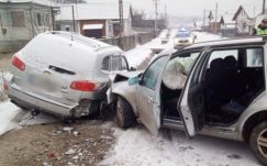 Hat fiatal sérült meg egy Kolozs megyei balesetben