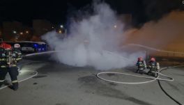 Füstölgött egy elektromos busz Kolozsváron – órákat küzdöttek a tűzoltók (VIDEÓ)