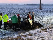 Halálos baleset: kamion és személygépkocsi ütközött